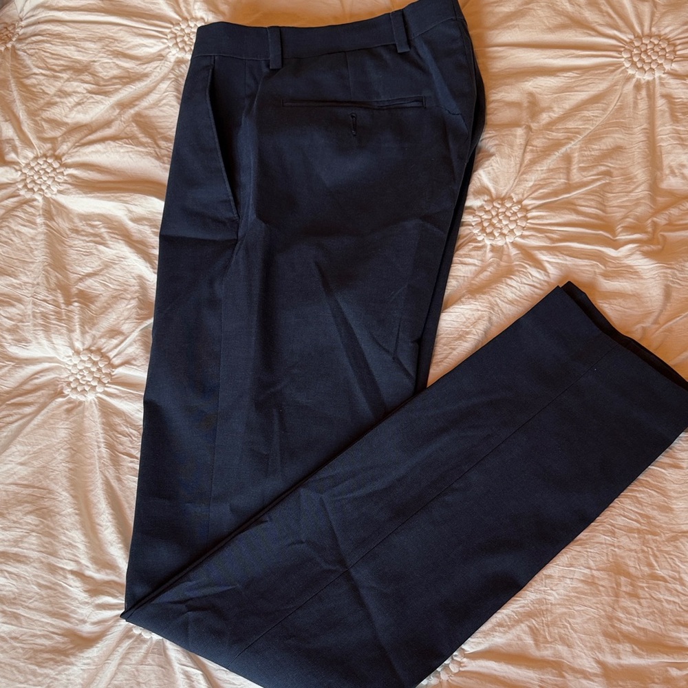 ✅Ben Sherman Dark Blue Men's Dress Pants. 30x32. Navy blue. EUC - Picture 4 of 9